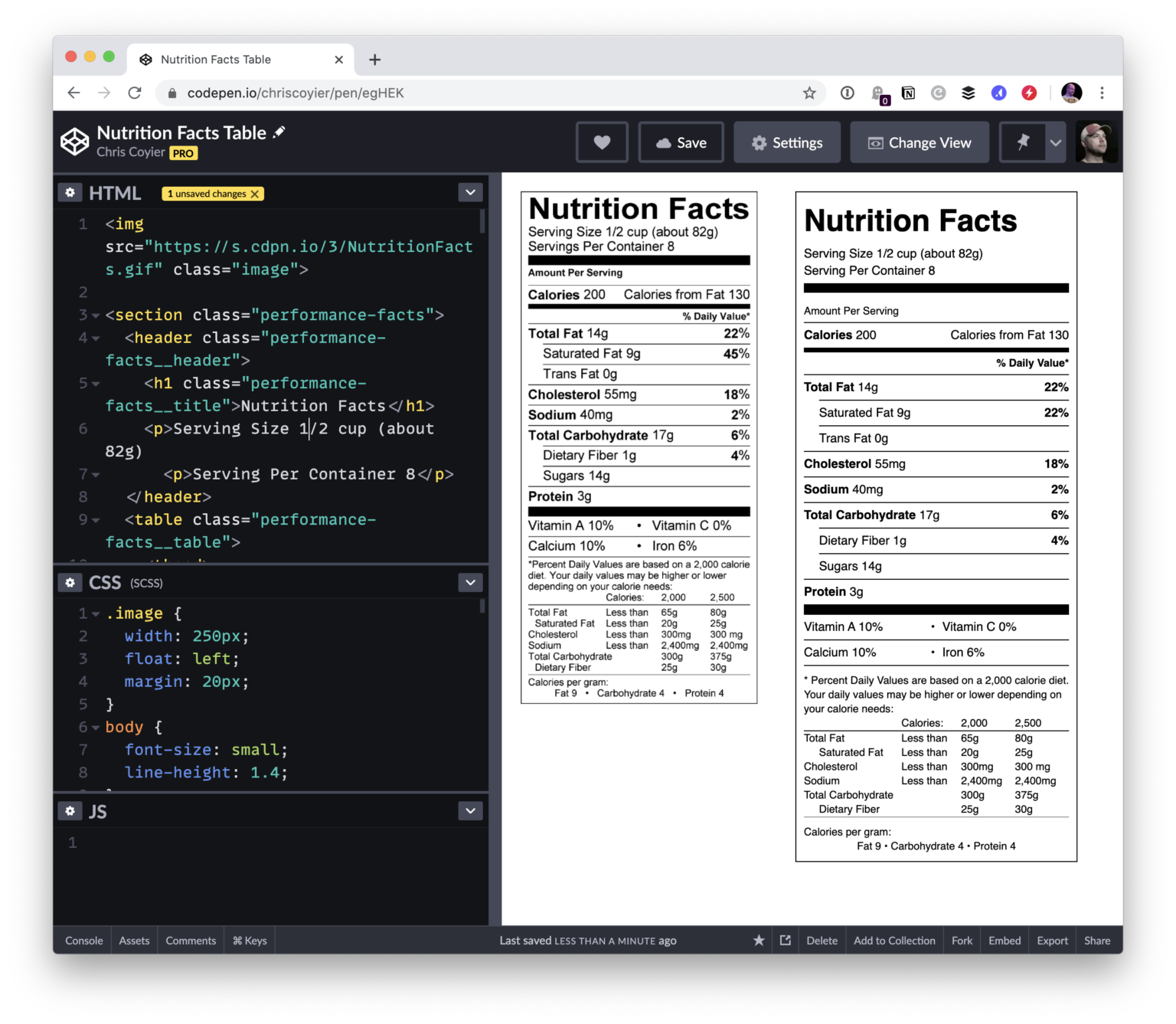 The Pen Editor – CodePen