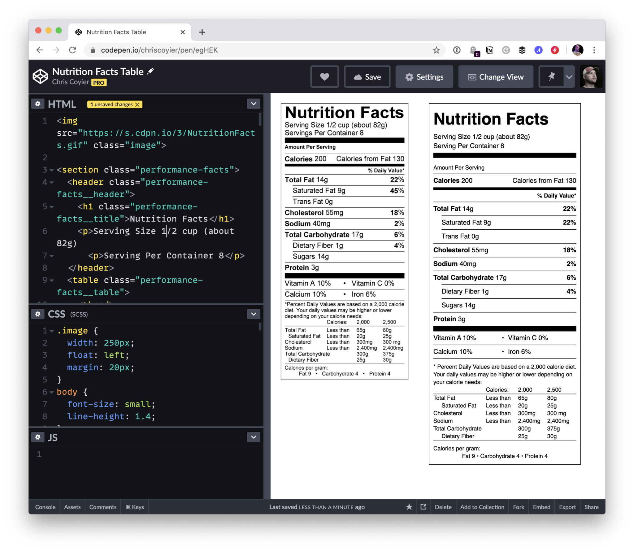 The Pen Editor – CodePen