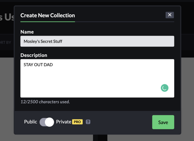 Collections – CodePen
